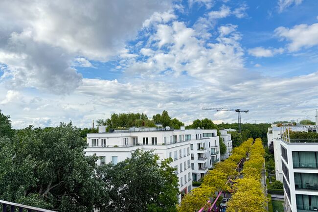Blick vom zweite Terrasse