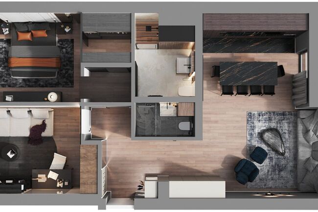 Grundriss 3D