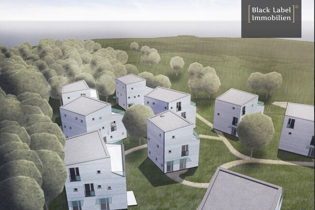 Seitliche Ansicht des Gelaendes