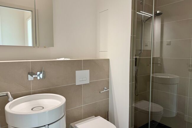 Gäste-WC mit Dusche