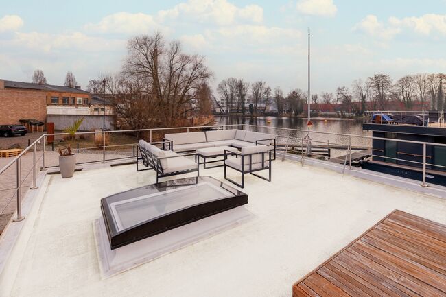 Dachterrasse mit tollem Ausblick über die Havel